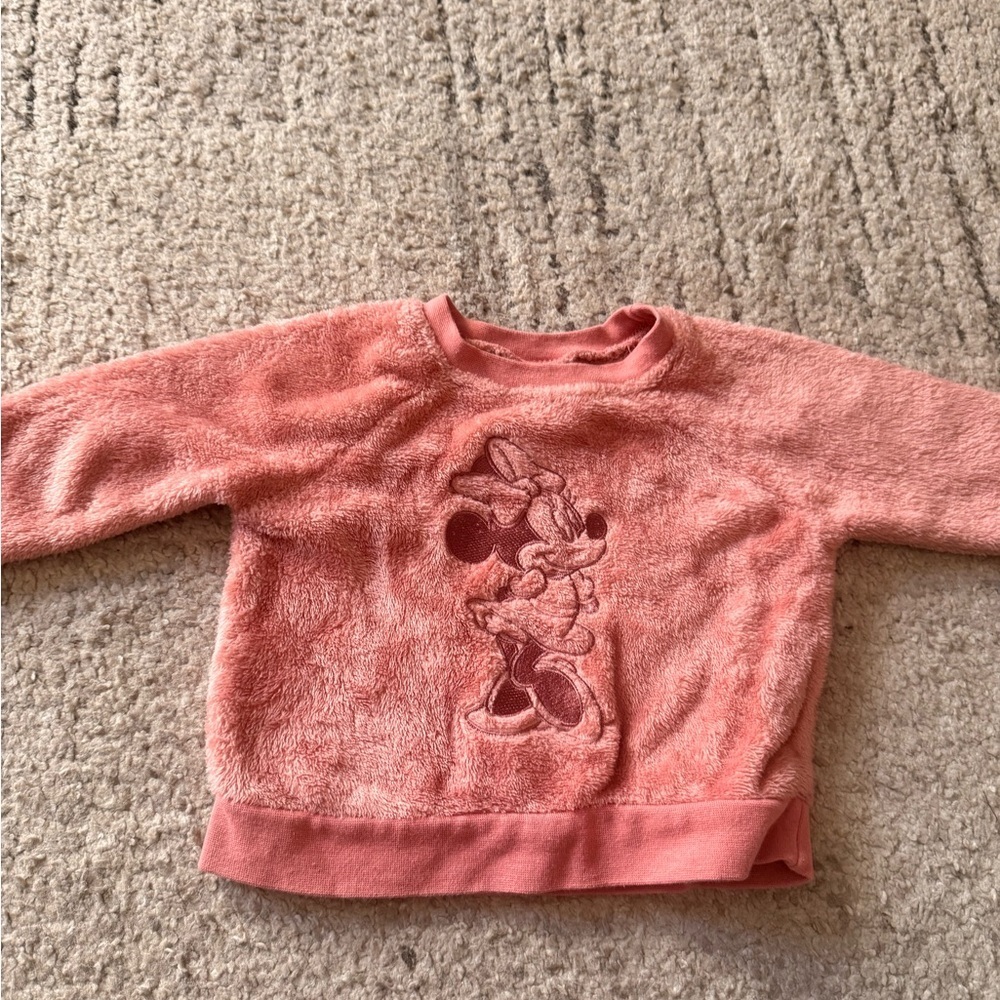 Disney Kids Coral Fleece Sweatshirt